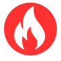 Under Control Fire Icon